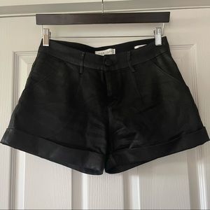 Habitual “leather” coated shorts